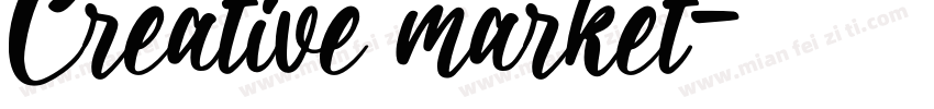 Creative market字体转换